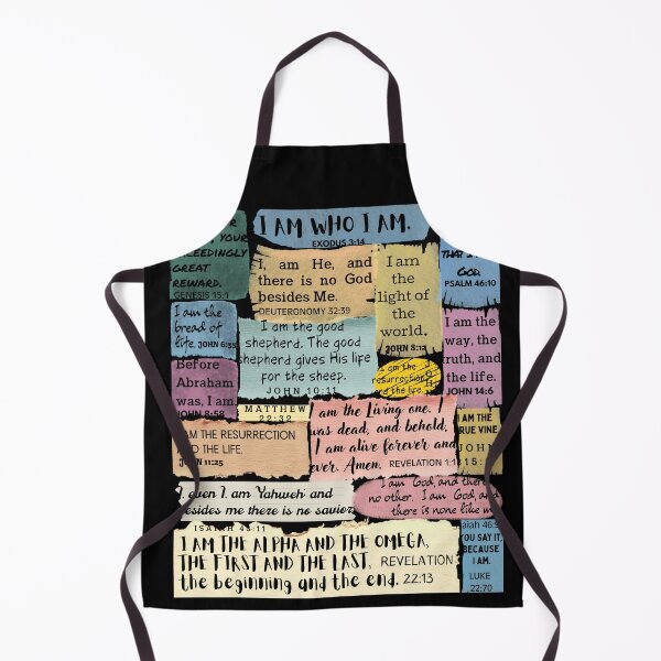 Item preview, I AM - Bible verses - bright colors designed and sold by HisDesignCo.