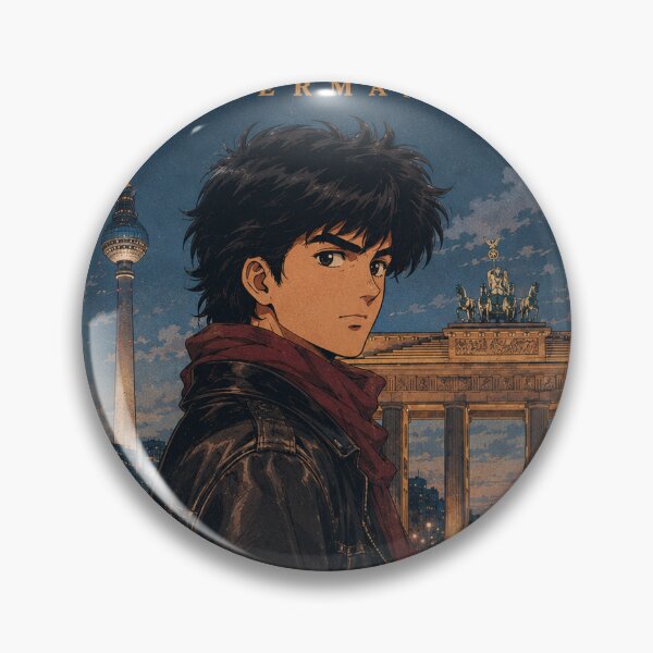 Item preview, Berlin Retro Anime - Germany Travel Art 80s Aesthetic designed and sold by Edszart.