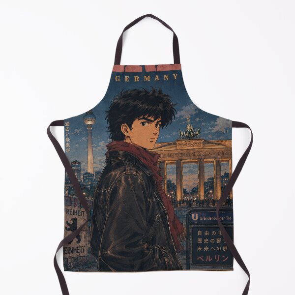 Item preview, Berlin Retro Anime - Germany Travel Art 80s Aesthetic designed and sold by Edszart.