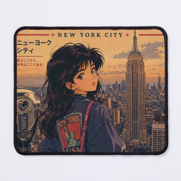 Item preview, New York Retro Anime - NYC Travel Art 80s Aesthetic designed and sold by Edszart.