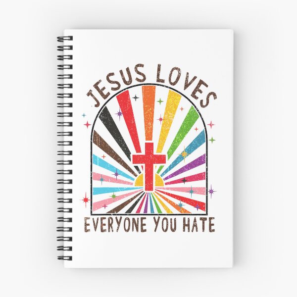 Item preview, Jesus Loves Everyone You Hate funny LGBT designed and sold by Patchina.