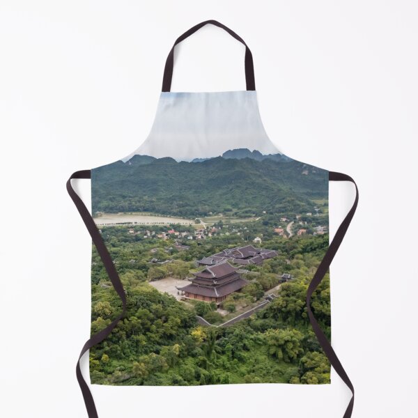 Item preview, Chua Bai Dinh Aerial View - Largest Buddhist Complex | Ninh Binh Vietnam Art designed and sold by Ross.A.Campbell.