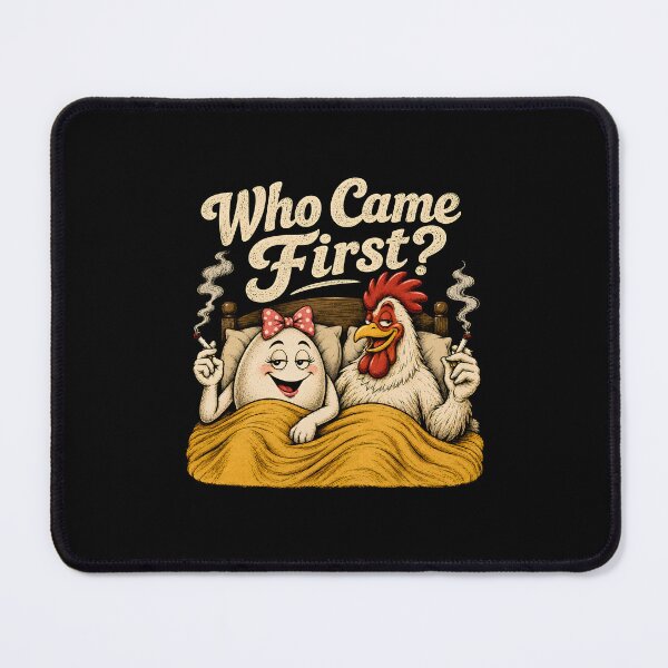 Item preview, Who Came First Chicken Meme designed and sold by zoes-ink.