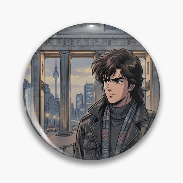 Item preview, Berlin Retro Anime - Germany Travel Art 80s Aesthetic designed and sold by Edszart.