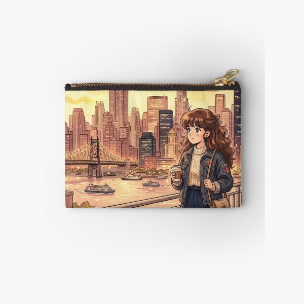Item preview, New York Retro Anime - NYC Travel Art 80s Aesthetic designed and sold by Edszart.