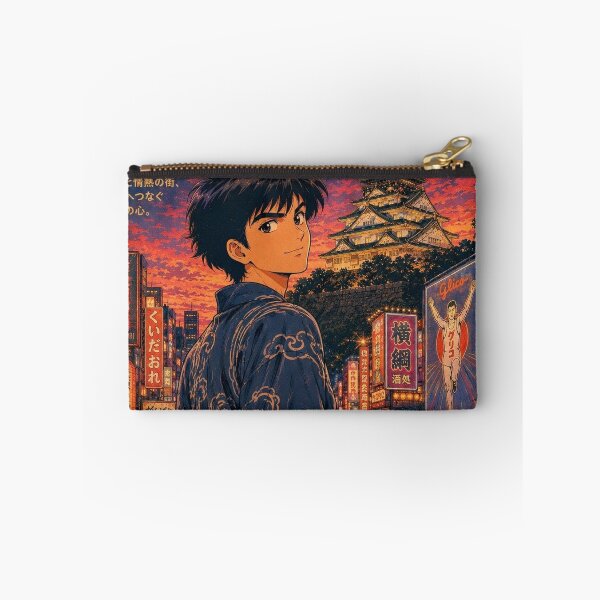 Item preview, Osaka Retro Anime - Japan Travel Art 80s Aesthetic designed and sold by Edszart.