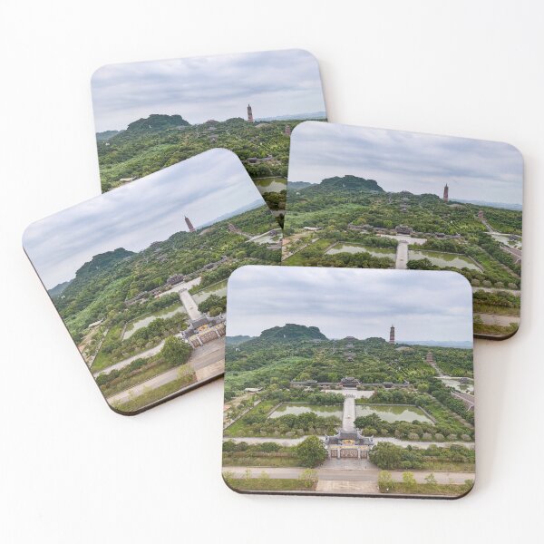 Item preview, Chua Bai Dinh Aerial View - Largest Buddhist Complex | Ninh Binh Vietnam Art designed and sold by Ross.A.Campbell.