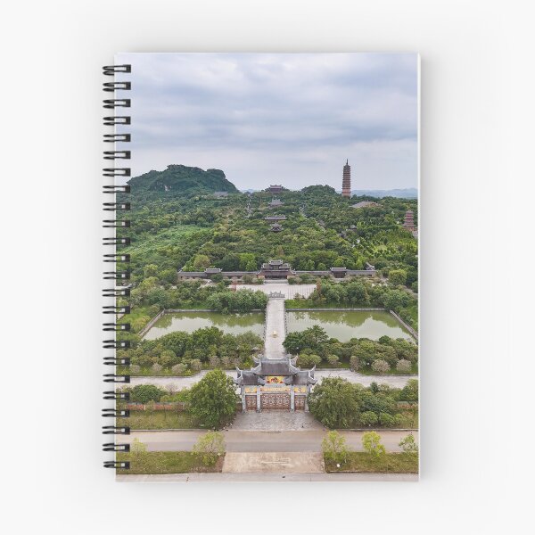 Item preview, Chua Bai Dinh Aerial View - Largest Buddhist Complex | Ninh Binh Vietnam Art designed and sold by Ross.A.Campbell.