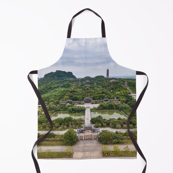 Item preview, Chua Bai Dinh Aerial View - Largest Buddhist Complex | Ninh Binh Vietnam Art designed and sold by Ross.A.Campbell.