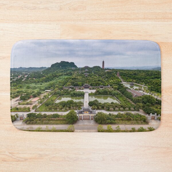 Item preview, Chua Bai Dinh Aerial View - Largest Buddhist Complex | Ninh Binh Vietnam Art designed and sold by Ross.A.Campbell.
