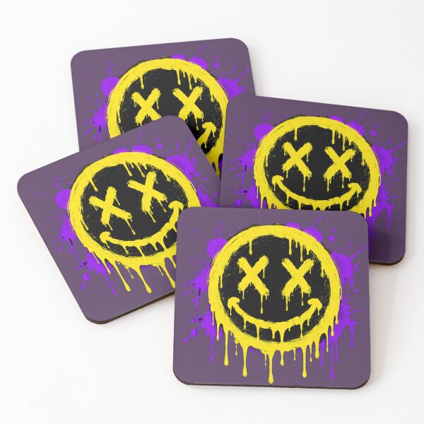 Item preview, Neon Graffiti Smiley Face Shirt | Urban Street Art Design designed and sold by JustResultsCo.