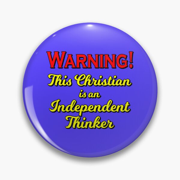 Item preview, Christian and an Independent Thinker designed and sold by CrossedWolf.