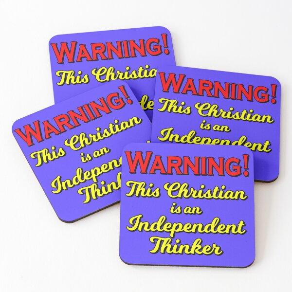 Item preview, Christian and an Independent Thinker designed and sold by CrossedWolf.