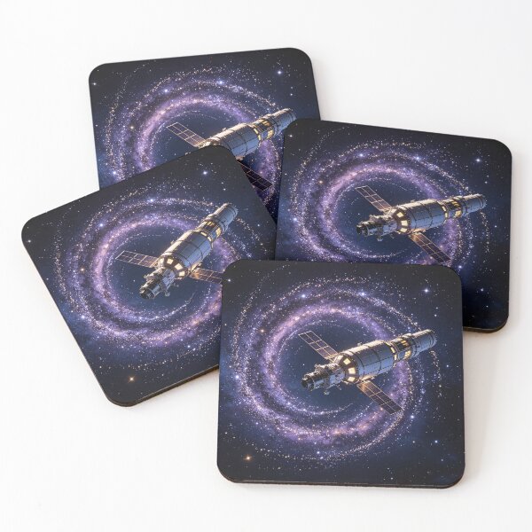 Item preview, Cosmic Satellite in Spiral Galaxy designed and sold by AwakenFah.