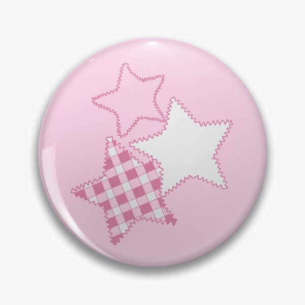Item preview, Pink Stars Y2K - Aesthetic Pattern designed and sold by ZuriRetroPrints.