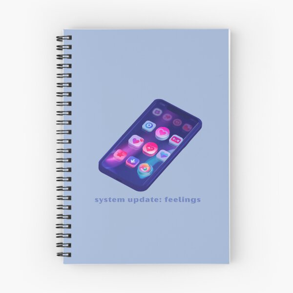 Item preview, System Update: Feelings designed and sold by TeeHee Puns.