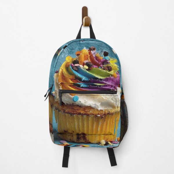 Item preview, Colorful Rainbow Cupcake with Thick Oil Texture designed and sold by colorful-white.