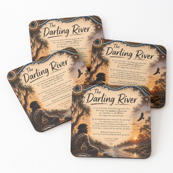 Item preview, The Darling River  designed and sold by MurrawarriDream.