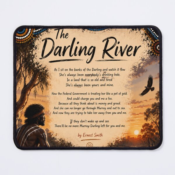 Item preview, The Darling River  designed and sold by MurrawarriDream.