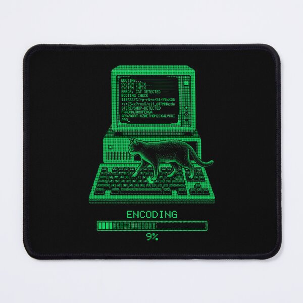 Artikelvorschau, Computerprogrammierer-Nerd-Katzenfehler lustiger Pixel-Coder IT entworfen und verkauft von GrandeDuc.
