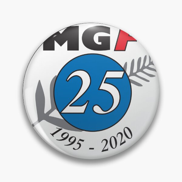 Artikelvorschau, MGF-Logo zum 25-jährigen Jubiläum entworfen und verkauft von EdWellington.