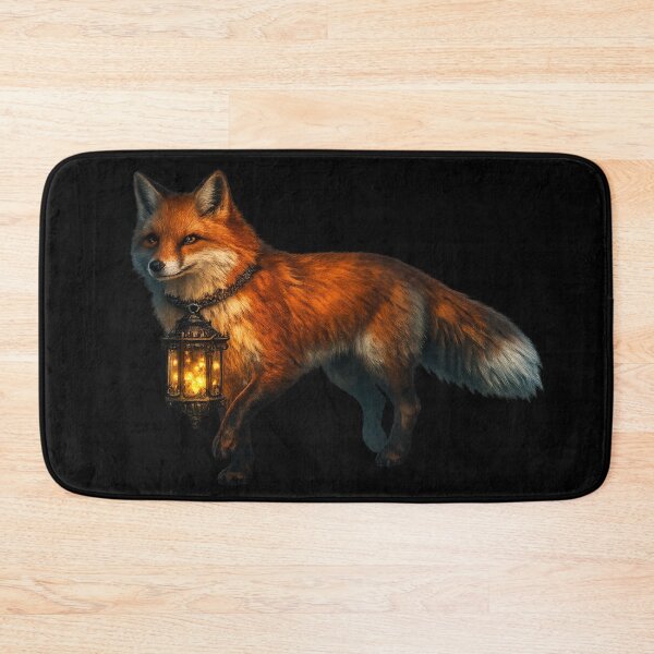 Item preview, Mystical Fox with Magic Firefly Lantern designed and sold by tineldesign.