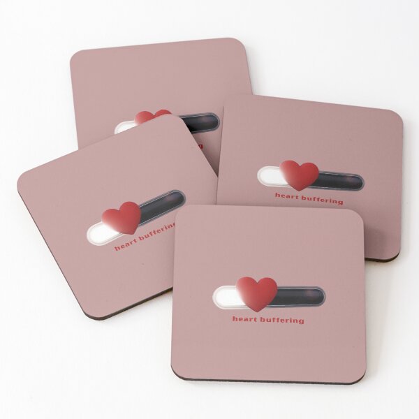 Item preview, Heart Buffering - Cute Pun | TeeHee Puns Funny Design designed and sold by TeeHee Puns.