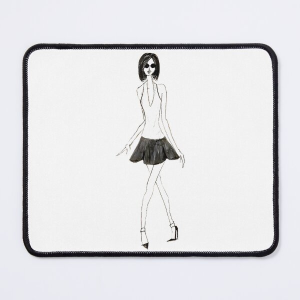 Item preview, Zara The Fashion Model Doodle designed and sold by MonstrousOnMain.