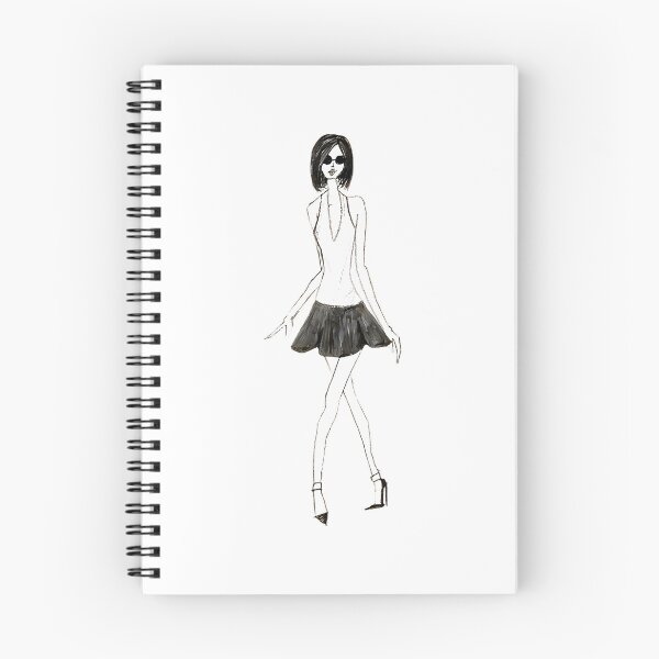 Item preview, Zara The Fashion Model Doodle designed and sold by MonstrousOnMain.
