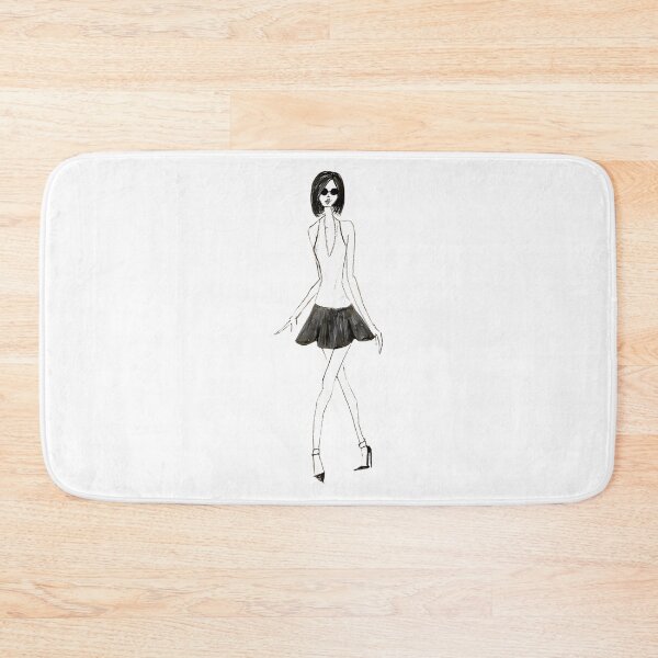Item preview, Zara The Fashion Model Doodle designed and sold by MonstrousOnMain.