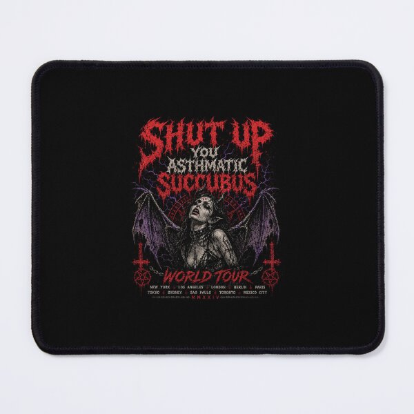 Item preview, Shut Up You Asthmatic Succubus - Band T-Shirt designed and sold by UnZChannel.
