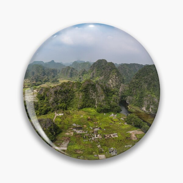 Item preview, Ngo Dong River Aerial - Tam Coc, Vietnam | Cinematic Ninh Binh Drone Art designed and sold by Ross.A.Campbell.
