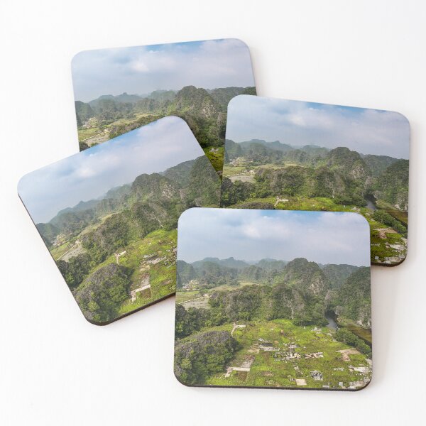 Item preview, Ngo Dong River Aerial - Tam Coc, Vietnam | Cinematic Ninh Binh Drone Art designed and sold by Ross.A.Campbell.