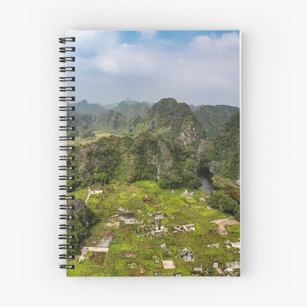 Item preview, Ngo Dong River Aerial - Tam Coc, Vietnam | Cinematic Ninh Binh Drone Art designed and sold by Ross.A.Campbell.