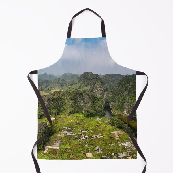 Item preview, Ngo Dong River Aerial - Tam Coc, Vietnam | Cinematic Ninh Binh Drone Art designed and sold by Ross.A.Campbell.