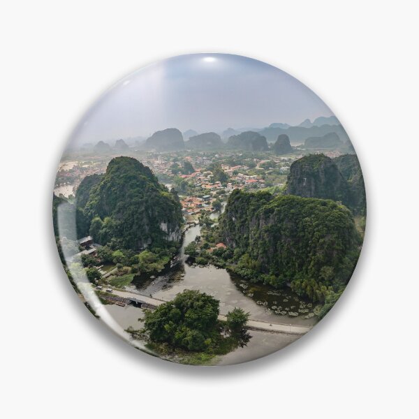 Item preview, Ngo Dong River Aerial - Tam Coc, Vietnam | Cinematic Ninh Binh Drone Art designed and sold by Ross.A.Campbell.