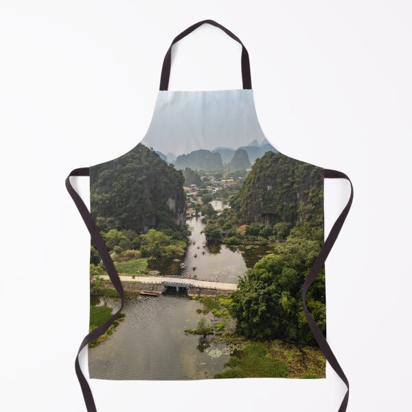 Item preview, Ngo Dong River Aerial - Tam Coc, Vietnam | Cinematic Ninh Binh Drone Art designed and sold by Ross.A.Campbell.