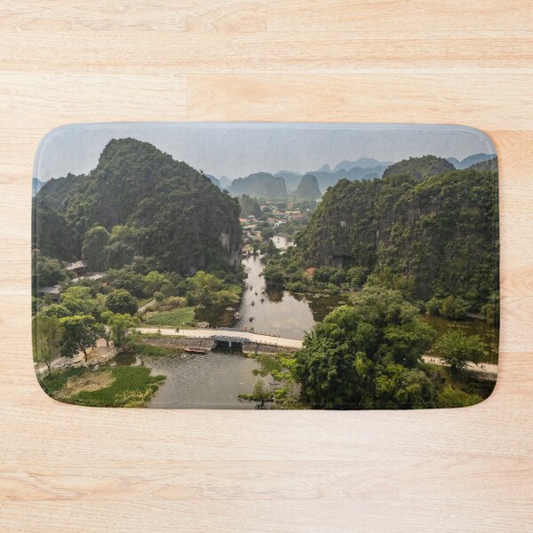 Item preview, Ngo Dong River Aerial - Tam Coc, Vietnam | Cinematic Ninh Binh Drone Art designed and sold by Ross.A.Campbell.
