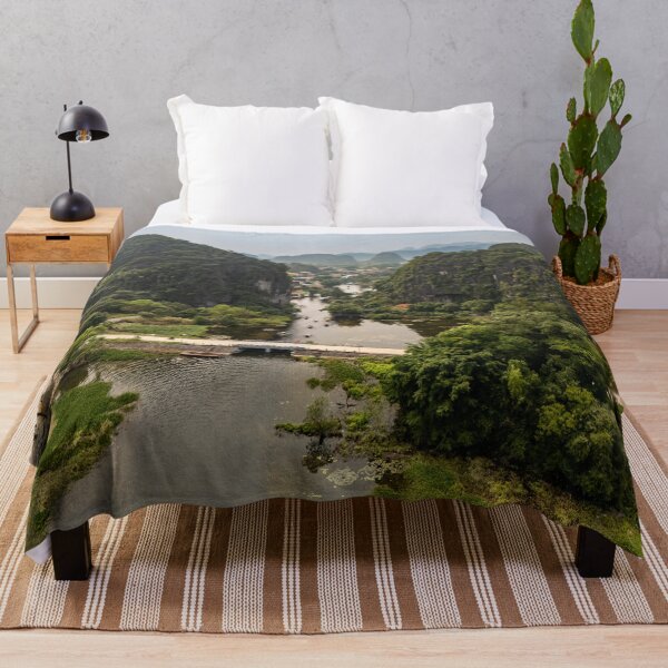 Item preview, Ngo Dong River Aerial - Tam Coc, Vietnam | Cinematic Ninh Binh Drone Art designed and sold by Ross.A.Campbell.