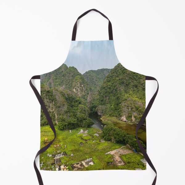 Item preview, Ngo Dong River Aerial - Tam Coc, Vietnam | Cinematic Ninh Binh Drone Art designed and sold by Ross.A.Campbell.