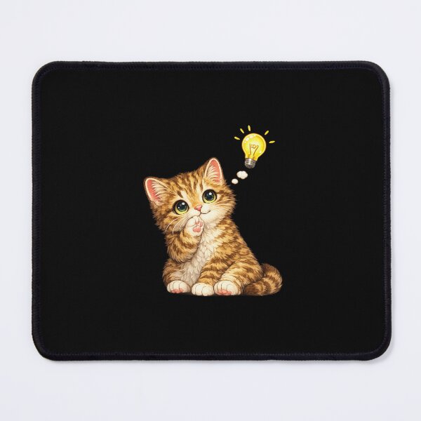Item preview, cat having an idea designed and sold by PasoaPaso2025.