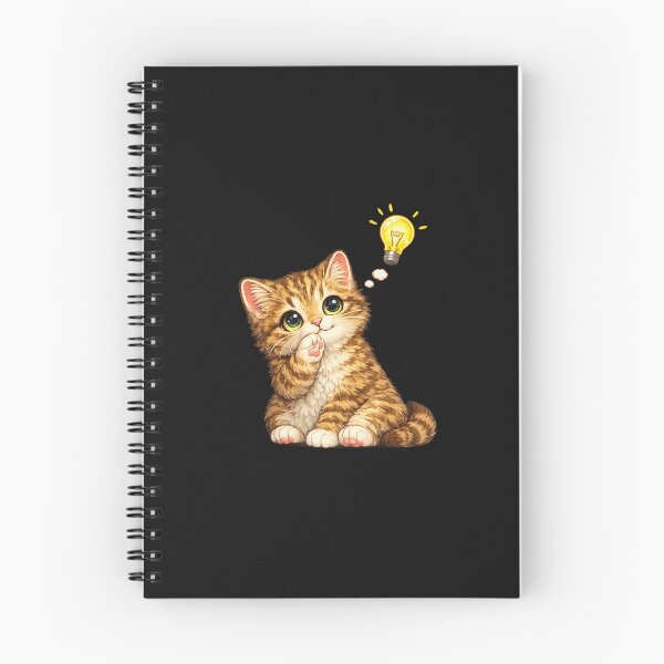 Item preview, cat having an idea designed and sold by PasoaPaso2025.