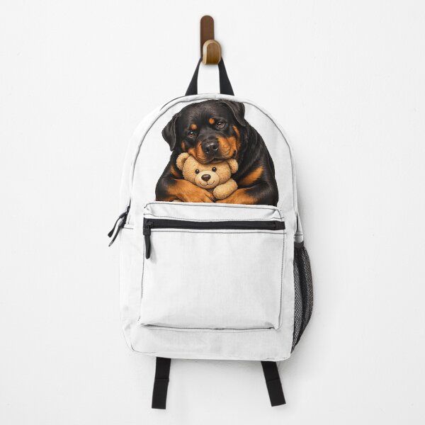Item preview, Cute Rottweiler Dog Cartoon | “LOOKS TOUGH LOVES SOFT” Gift for Dog Lovers designed and sold by ArtByTripti.