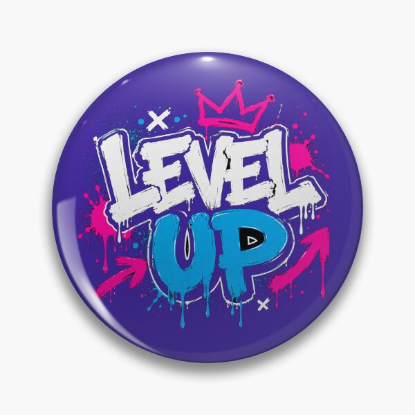 Item preview, LEVEL UP Graffiti Gaming Shirt | Neon Streetwear Graphic designed and sold by JustResultsCo.