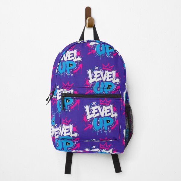 Item preview, LEVEL UP Graffiti Gaming Shirt | Neon Streetwear Graphic designed and sold by Golden Era Studio.