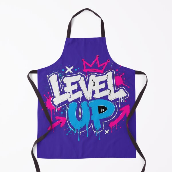 Item preview, LEVEL UP Graffiti Gaming Shirt | Neon Streetwear Graphic designed and sold by JustResultsCo.