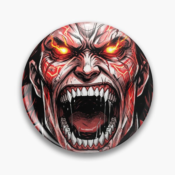 Item preview, Attack Titan Inspired Face designed and sold by Stickersdevelop.