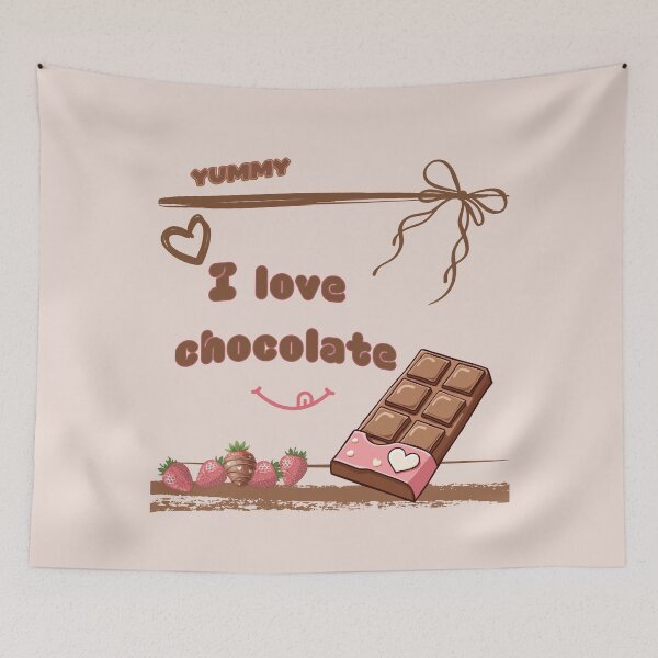 Item preview, I love chocolate designed and sold by Aimetoi.