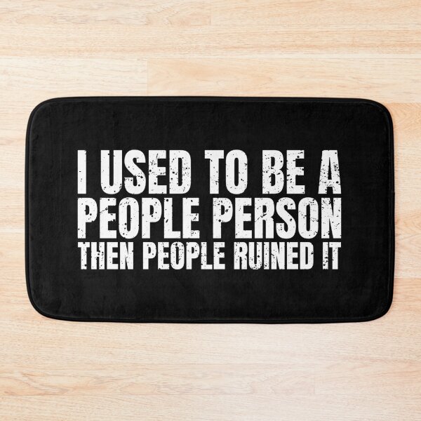 Item preview, I Used to Be a People Person designed and sold by Dondonmart.