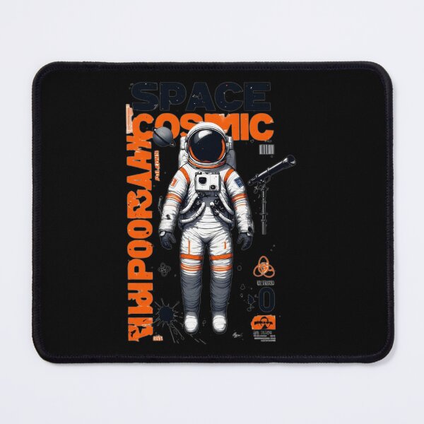 Item preview, Orange & White Astronaut designed and sold by Radhestore.